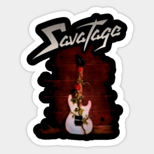 SAVATAGE MERCH VTG Sticker